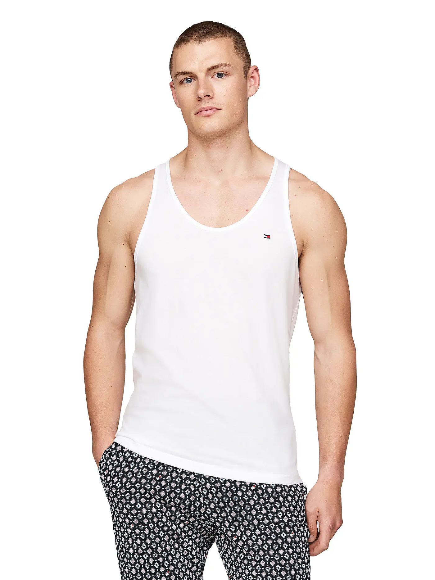 TOMMY HILFIGER | Tanktop 3er Pkg | weiss