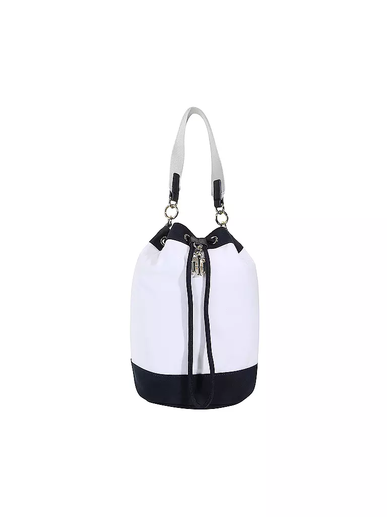 TOMMY HILFIGER | Tasche - Bucket Bag Iconic | weiß