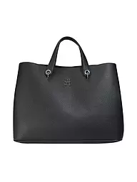TOMMY HILFIGER | Tasche - Henkeltasche TH EMBLEM | schwarz