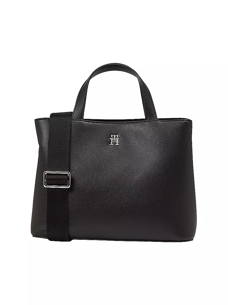 TOMMY HILFIGER | Tasche - Henkeltasche TH ESSENTIAL | schwarz