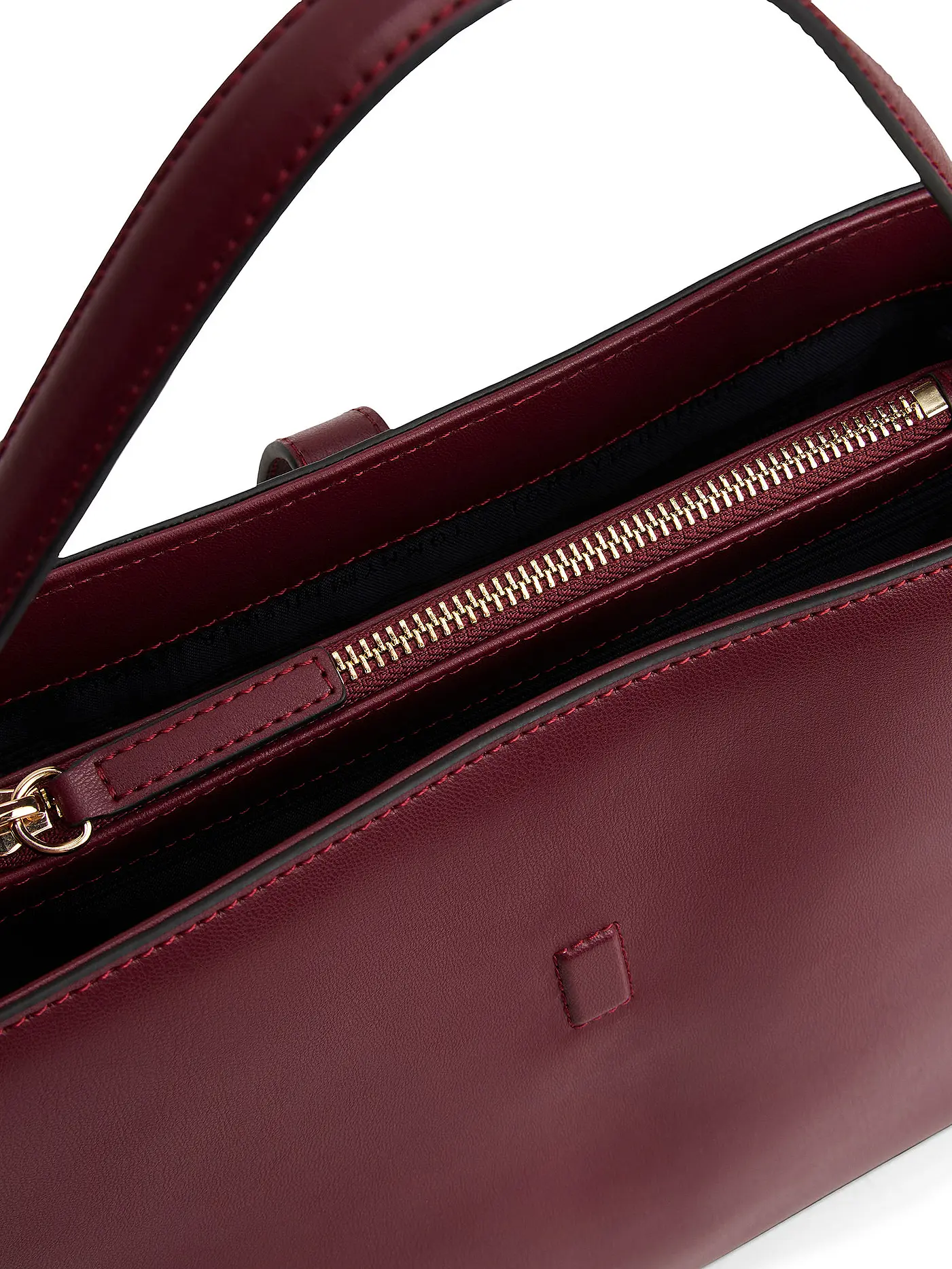 TOMMY HILFIGER | Tasche - Henkeltasche TH LIBRE Medium | dunkelrot