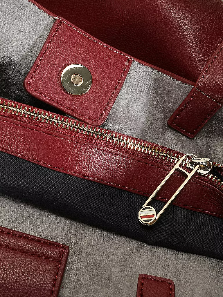 TOMMY HILFIGER | Tasche - Henkeltasche | rot