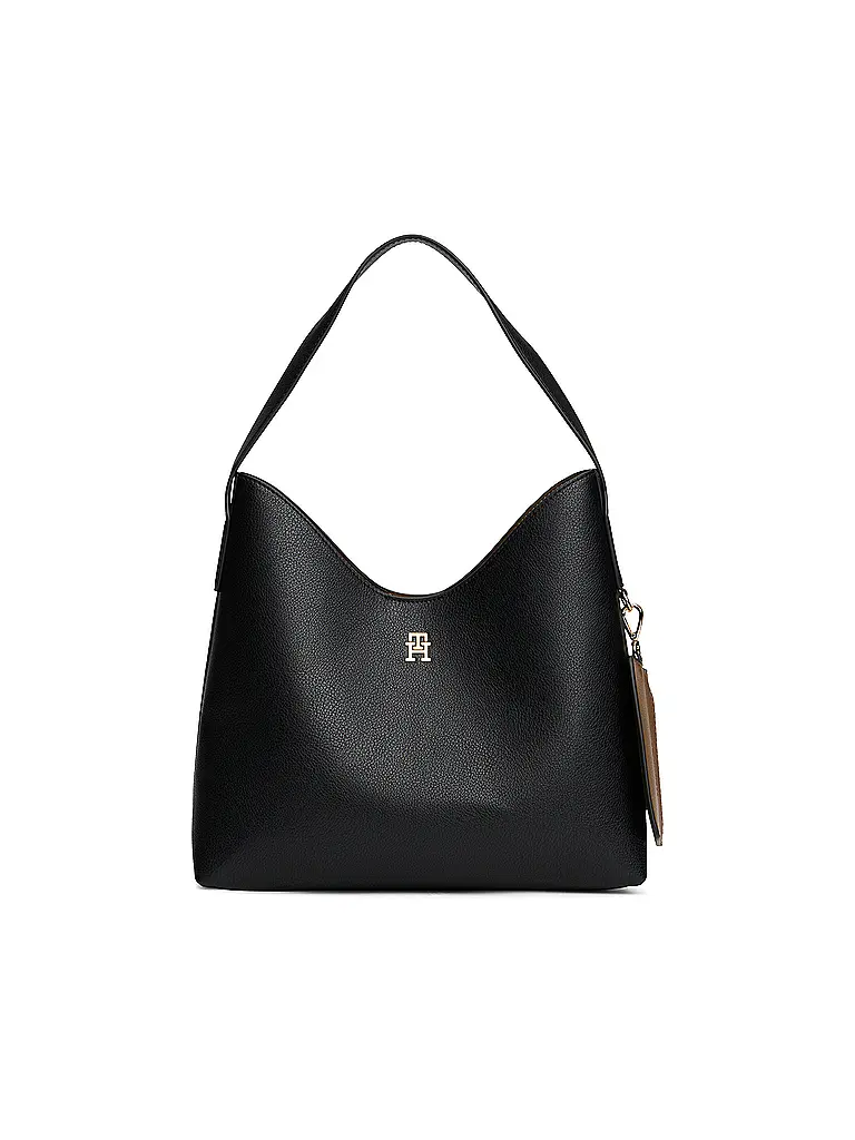 TOMMY HILFIGER | Tasche - Hobo Bag TH ICON | Schwarz