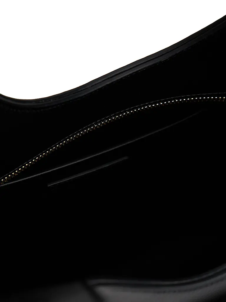 TOMMY HILFIGER | Tasche - Hobo Bag TH LOGO | Schwarz