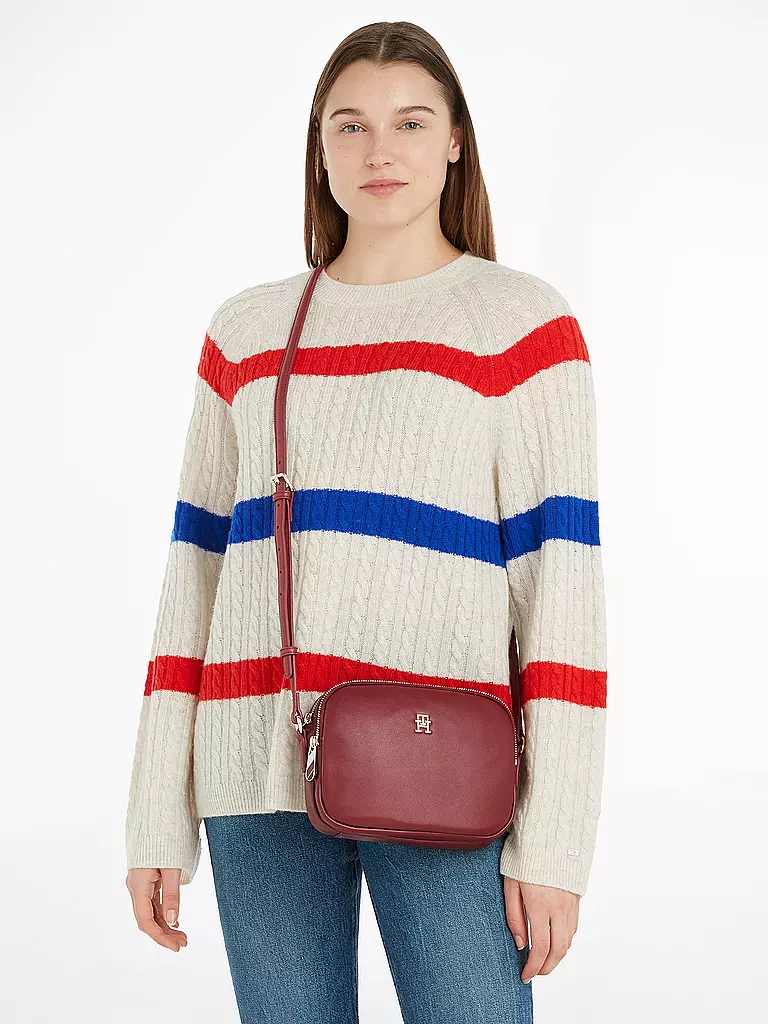 TOMMY HILFIGER | Tasche - Mini Bag POPPY | dunkelrot