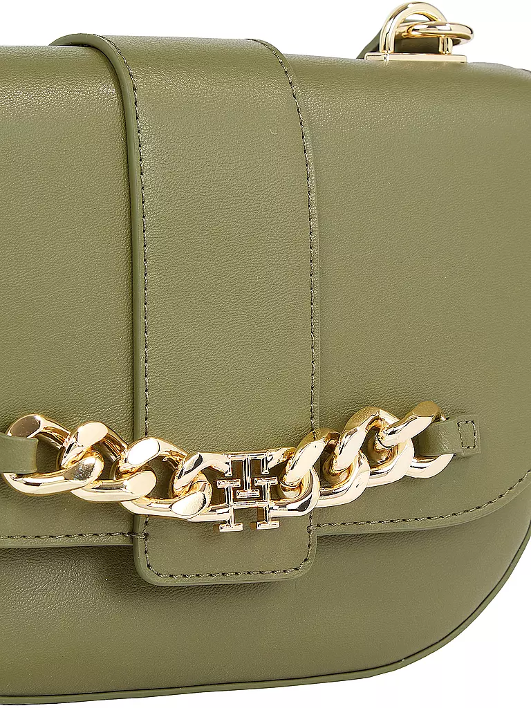 TOMMY HILFIGER | Tasche - Mini Bag TH LUXE | olive