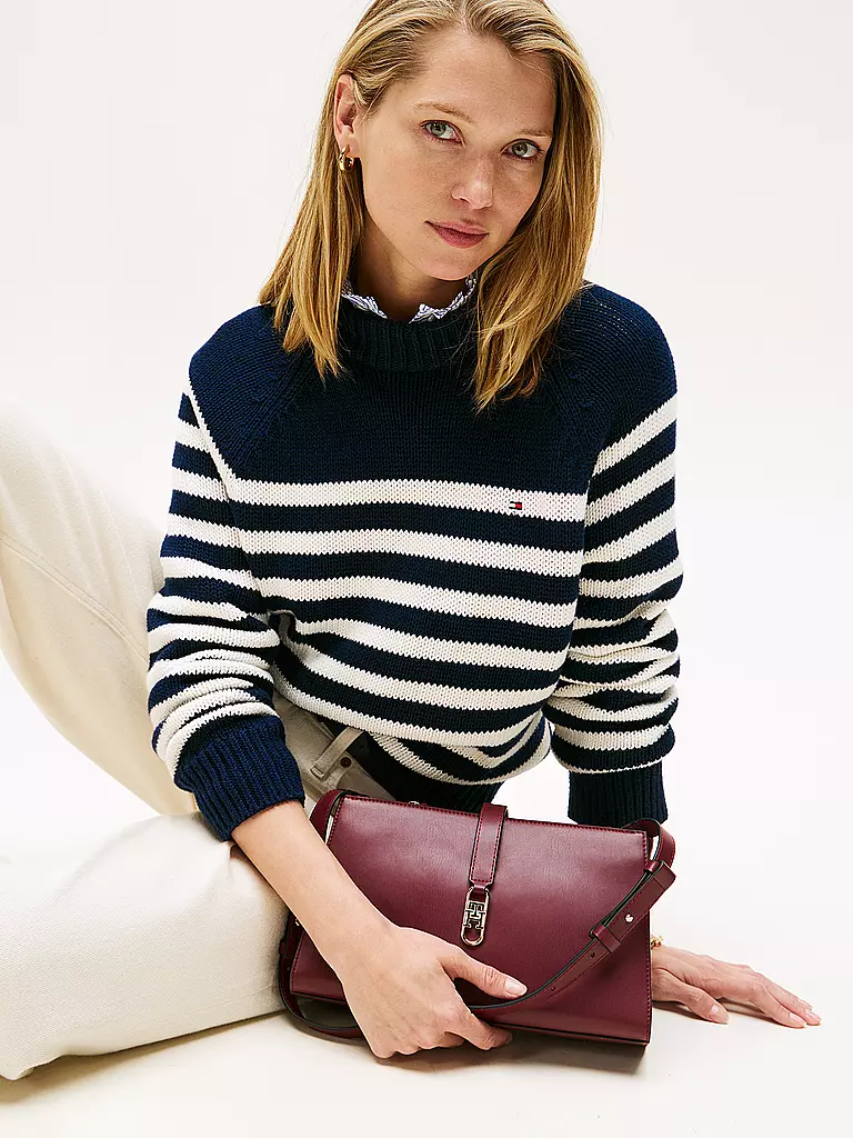 TOMMY HILFIGER | Tasche - Schultertasche TH LIBRE | dunkelrot