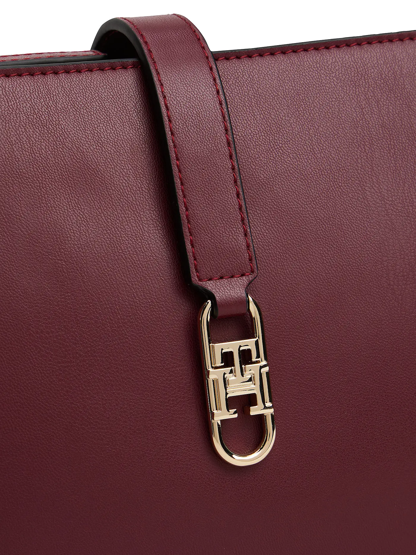 TOMMY HILFIGER | Tasche - Schultertasche TH LIBRE | dunkelrot
