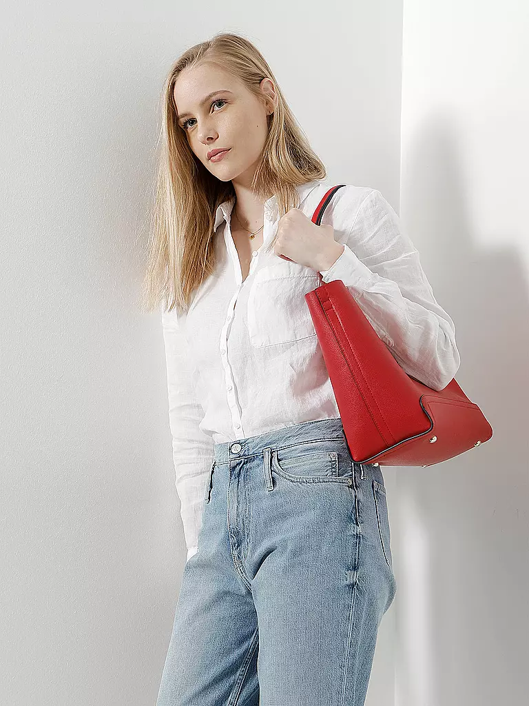 TOMMY HILFIGER | Tasche - Shopper "Honey Med Tote" | rot