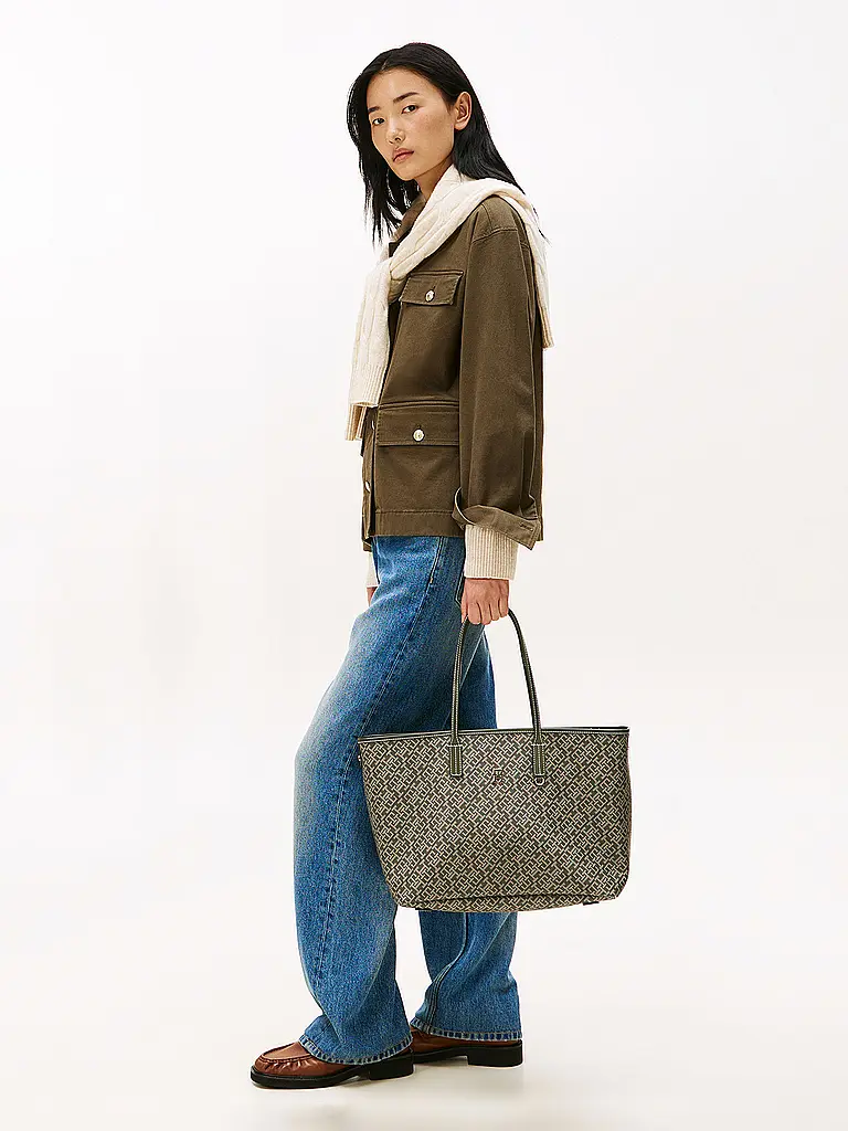 TOMMY HILFIGER | Tasche - Shopper TH MONPLAY | olive