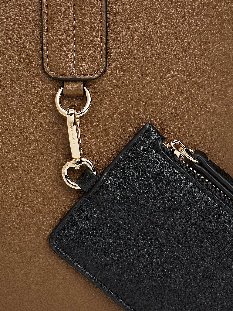 TOMMY HILFIGER | Tasche - Tote Bag TH ICON | Hellbraun