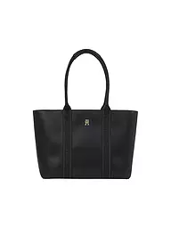 TOMMY HILFIGER | Tasche - Tote Bag TH LOGOTAPE | Schwarz