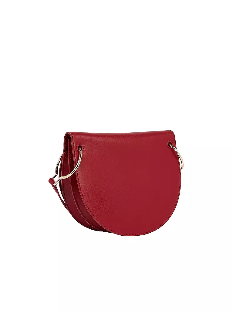 TOMMY HILFIGER | Tasche - Umhängetasche CHIC SADDLE BAG | schwarz