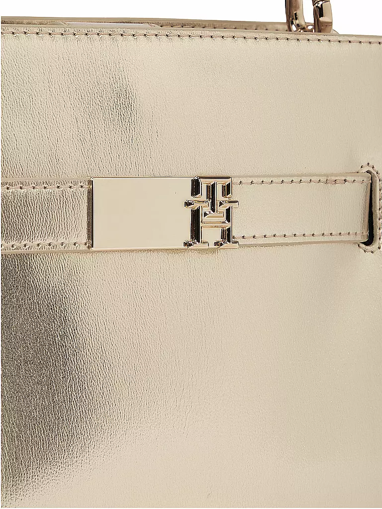 TOMMY HILFIGER | Tasche - Umhängetasche TH HERITAGE MINI | gold