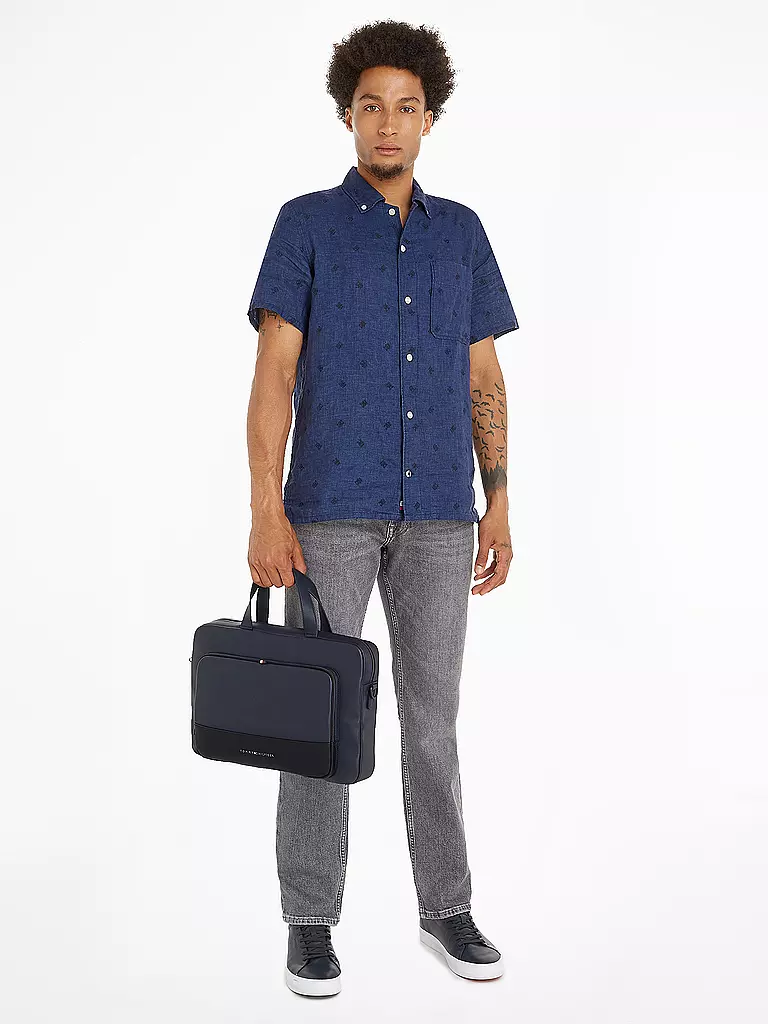 TOMMY HILFIGER | Tasche TH ESSENTIAL SLIM COMPUTER BAG | blau