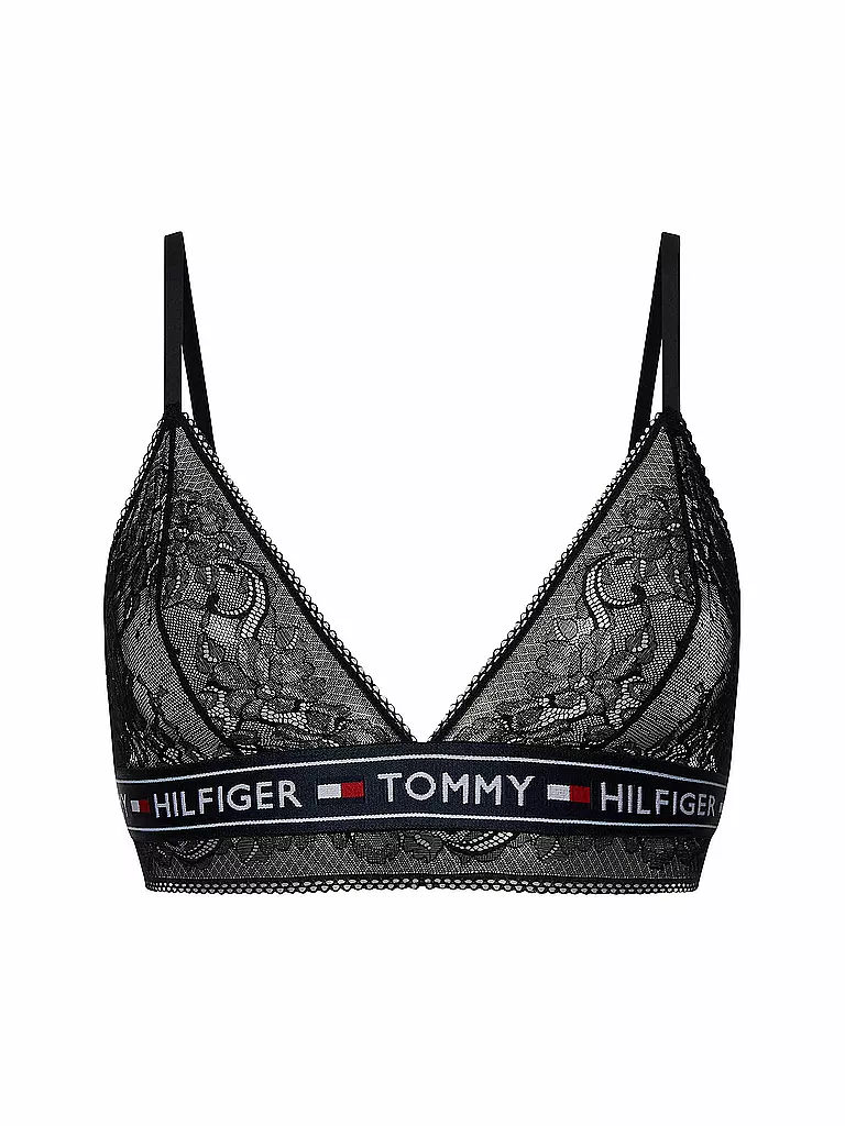 TOMMY HILFIGER | Triangel Bustier Authentic | schwarz