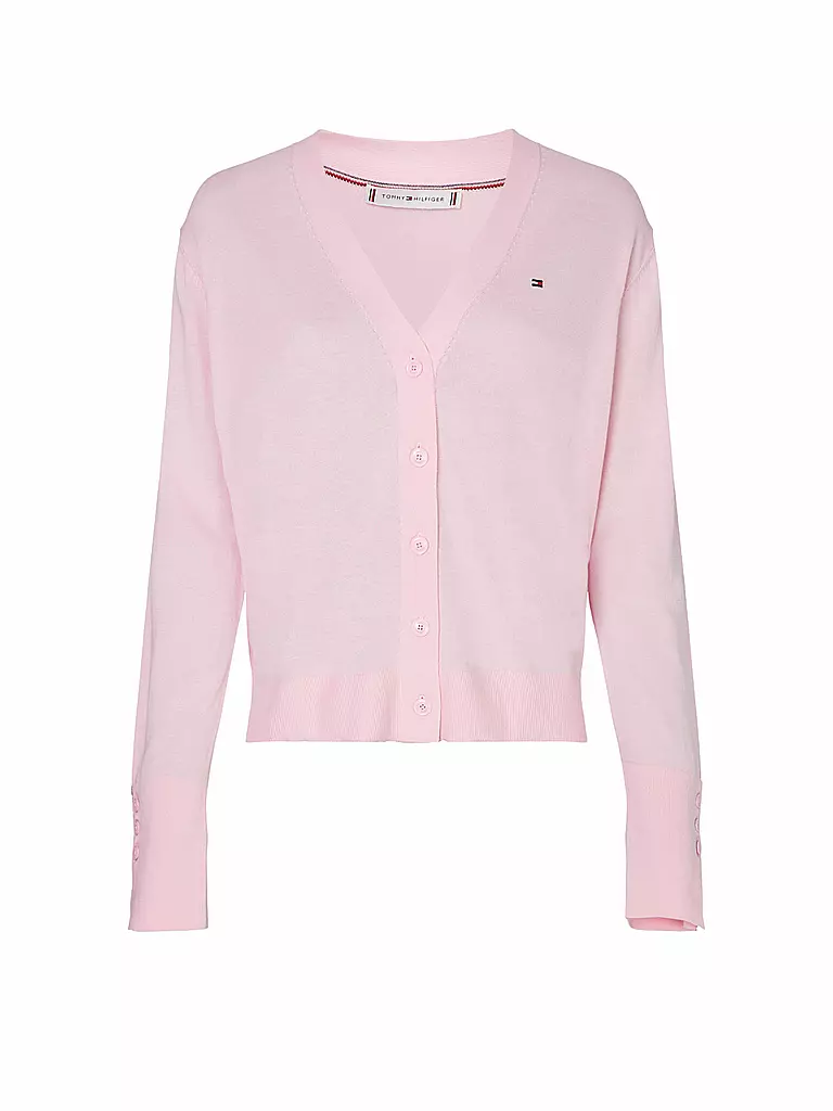 TOMMY HILFIGER | Weste Relaxed Fit " Loua " | rosa
