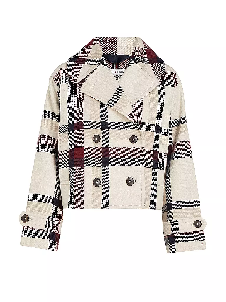 TOMMY HILFIGER | Wolljacke | creme