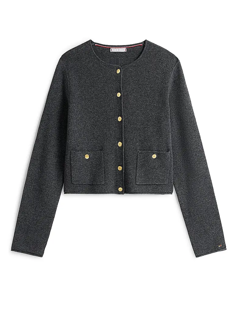 TOMMY HILFIGER | Wolljacke | grau