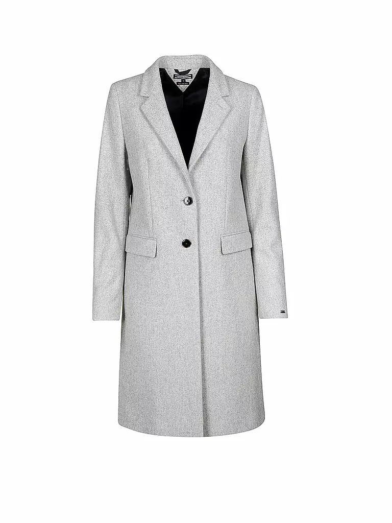 TOMMY HILFIGER | Wollmantel "Thea" | grau