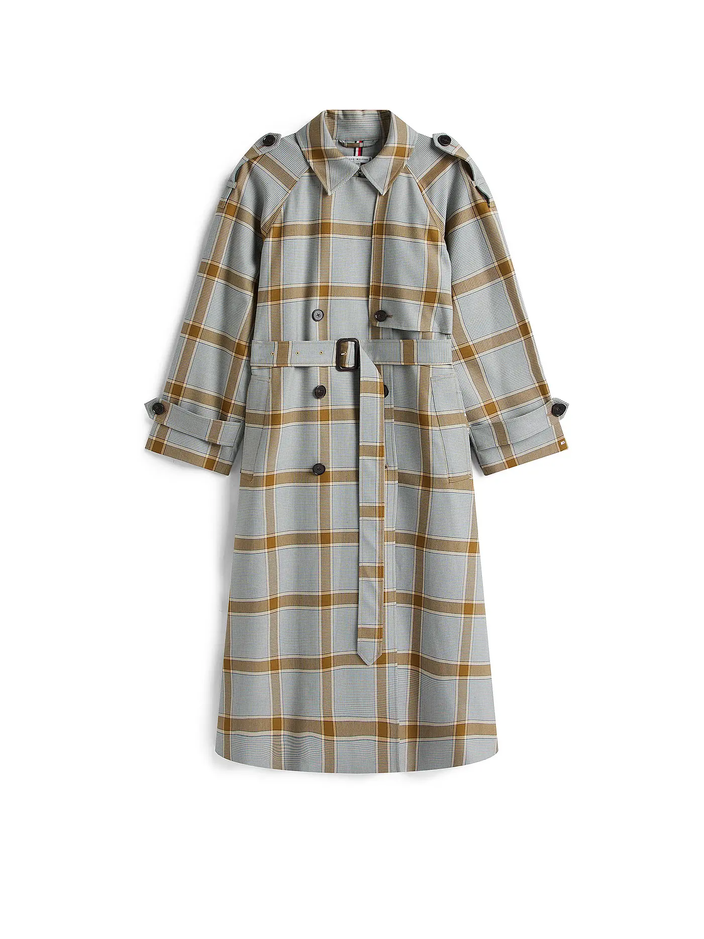 TOMMY HILFIGER | Wollmantel | hellblau