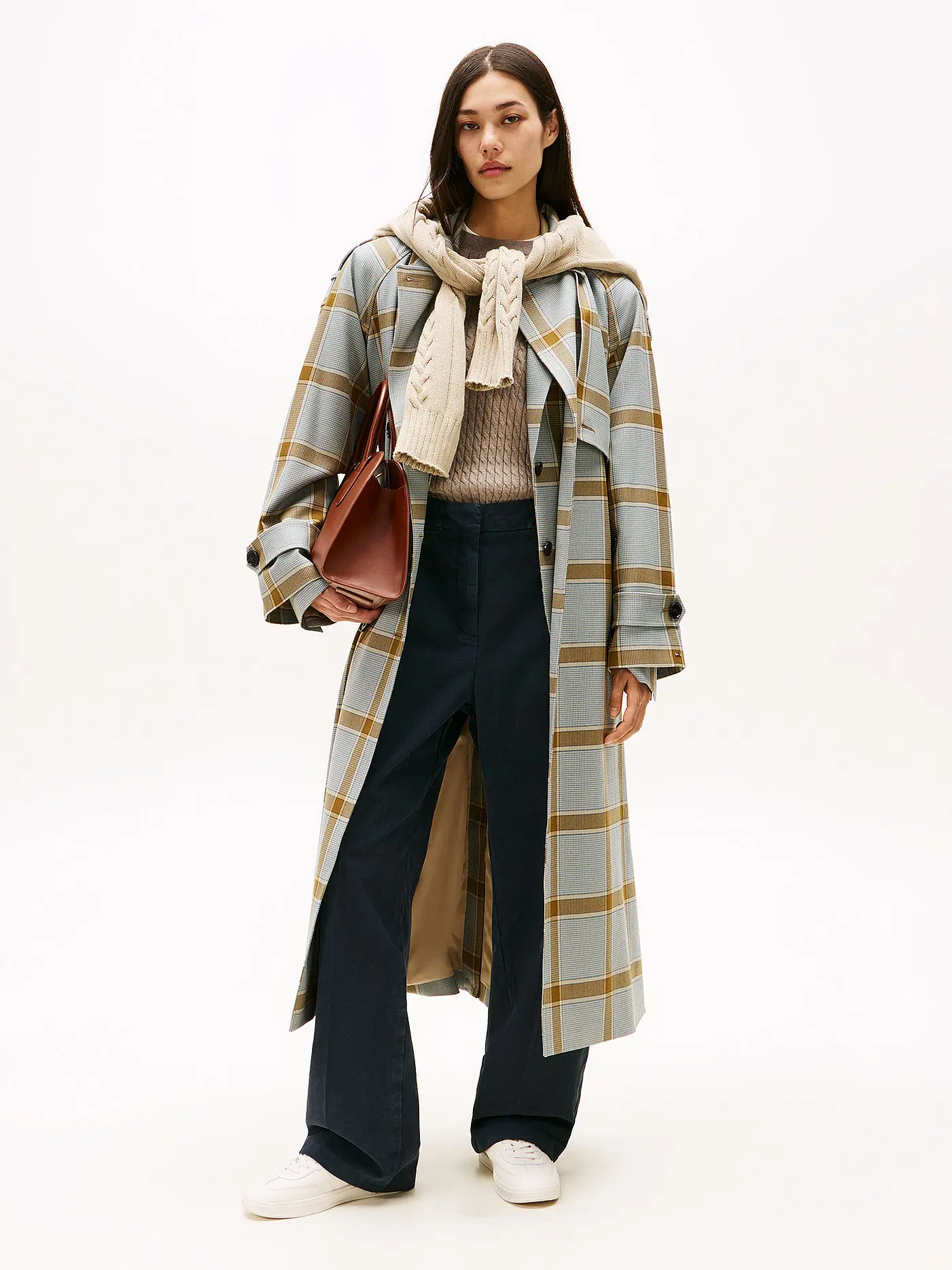 TOMMY HILFIGER | Wollmantel | hellblau