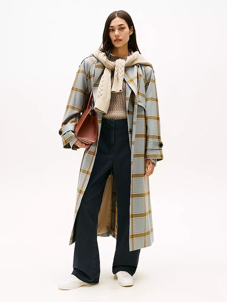 TOMMY HILFIGER | Wollmantel | hellblau