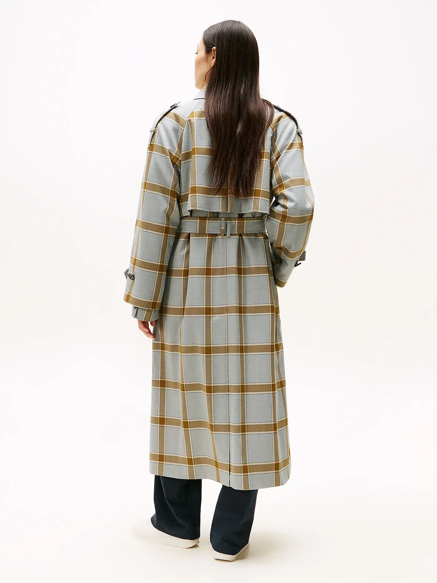 TOMMY HILFIGER | Wollmantel | hellblau