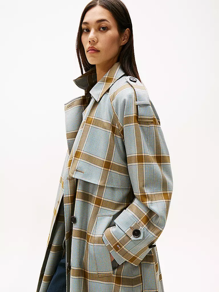 TOMMY HILFIGER | Wollmantel | hellblau