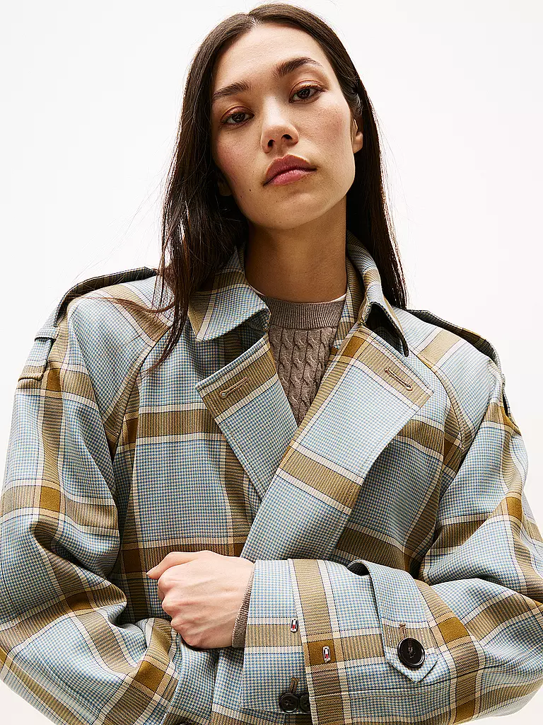 TOMMY HILFIGER | Wollmantel | hellblau