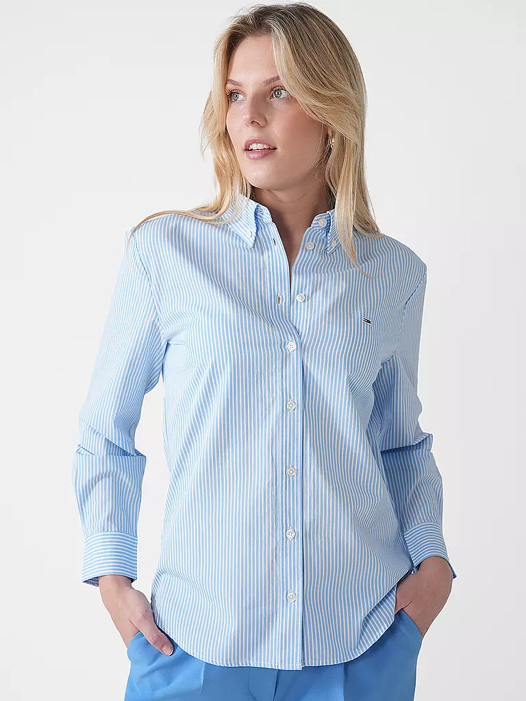 TOMMY JEANS | Bluse | hellblau
