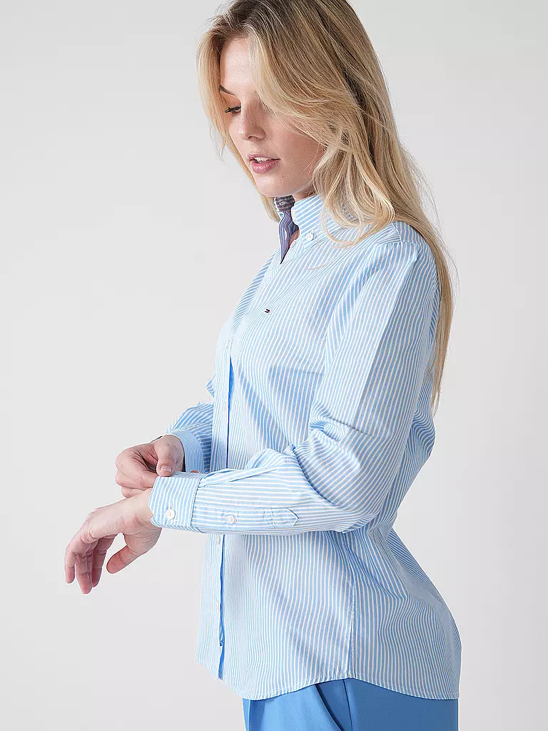 TOMMY JEANS | Bluse | hellblau