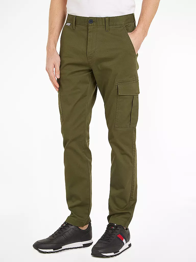 TOMMY JEANS | Cargohose | olive