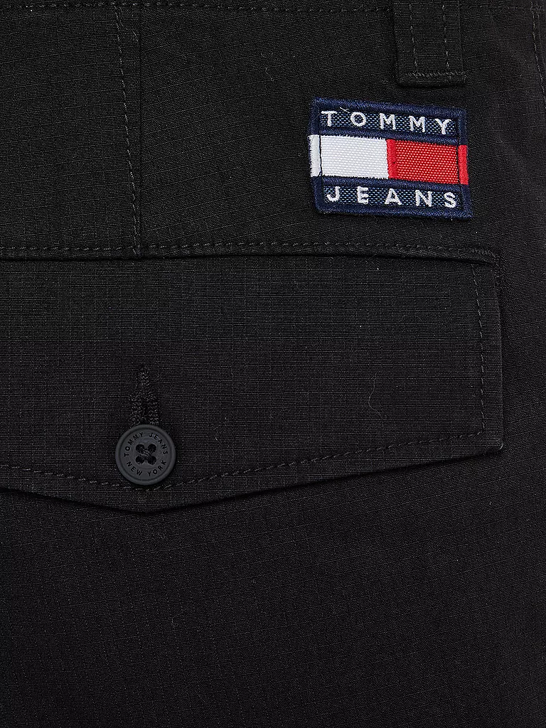 TOMMY JEANS | Cargohose | schwarz