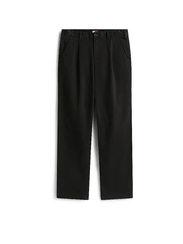 TOMMY JEANS | Chino  | schwarz