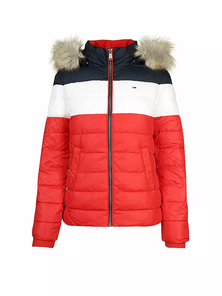 TOMMY JEANS | Daunenjacke "Martina" | rot