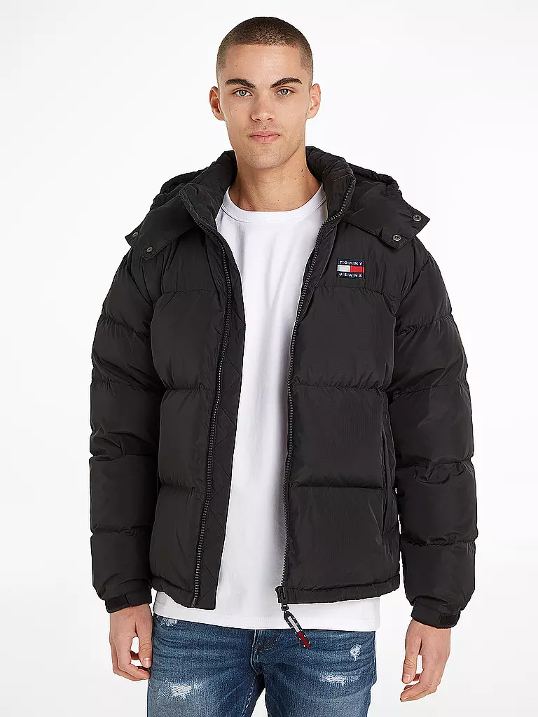 TOMMY JEANS | Daunenjacke ALASKA | schwarz