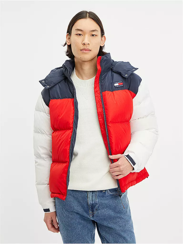 TOMMY JEANS | Daunenjacke ALASKA | rot