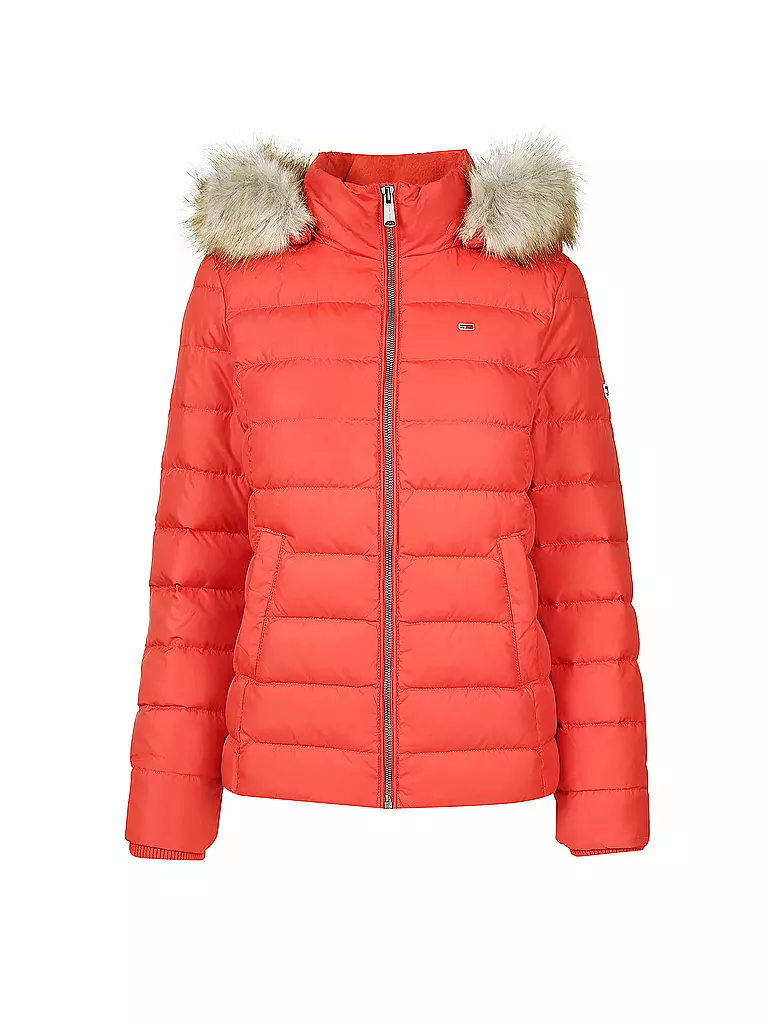 TOMMY JEANS | Daunenjacke Martina | rot