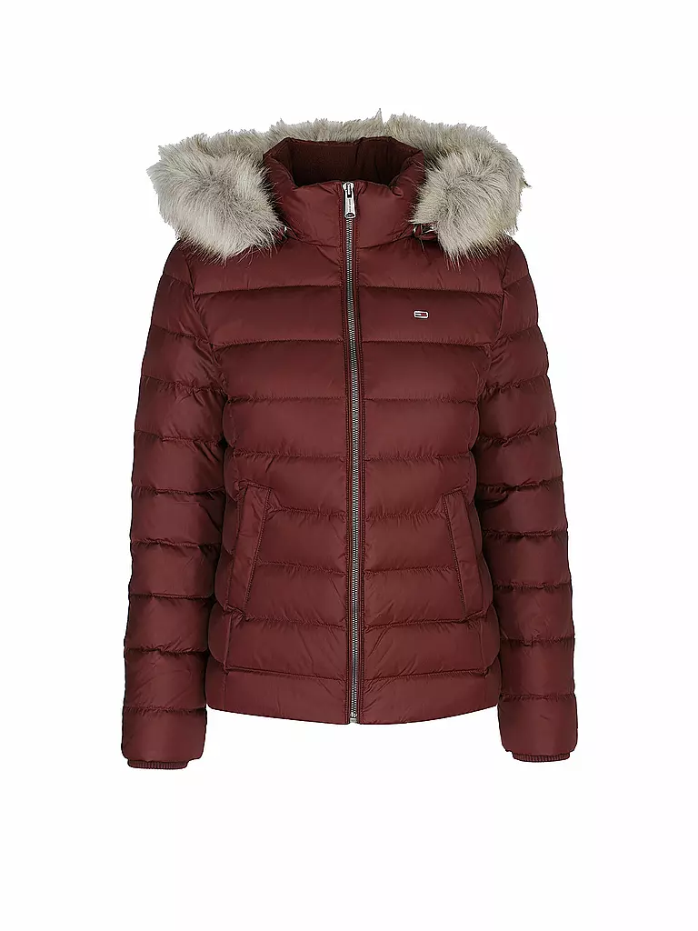 TOMMY JEANS | Daunenjacke Martina | dunkelrot