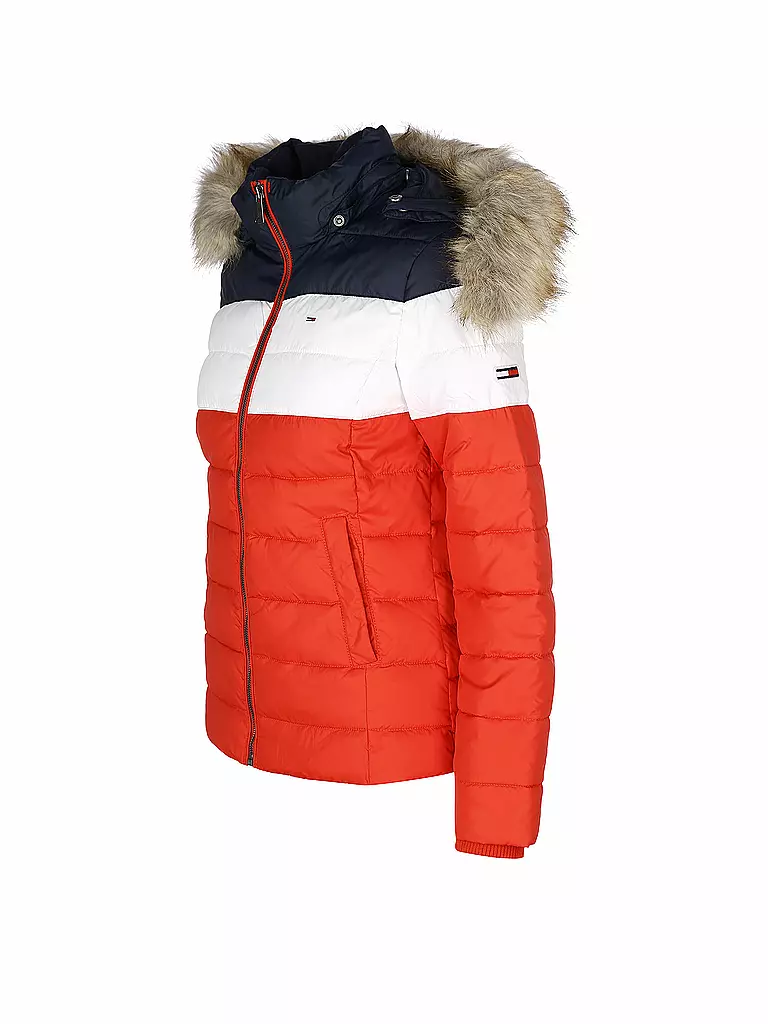 TOMMY JEANS | Daunenjacke Martina | rot