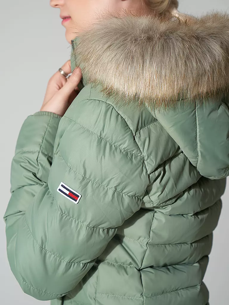 TOMMY JEANS | Daunenjacke Martina | dunkelrot