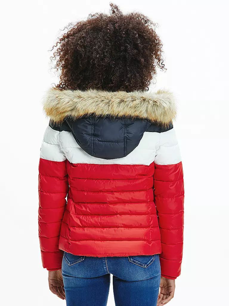 TOMMY JEANS | Daunenjacke Martina | rot