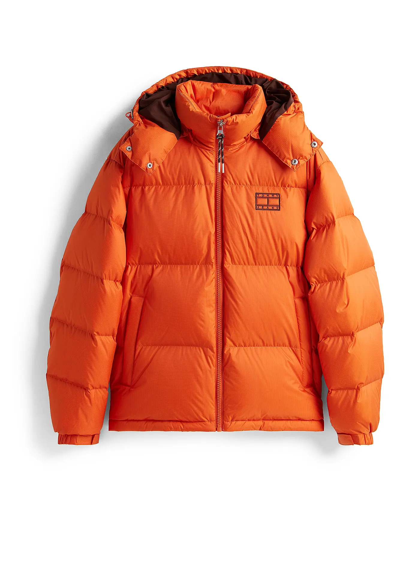 TOMMY JEANS | Daunensteppjacke ALASKA | orange