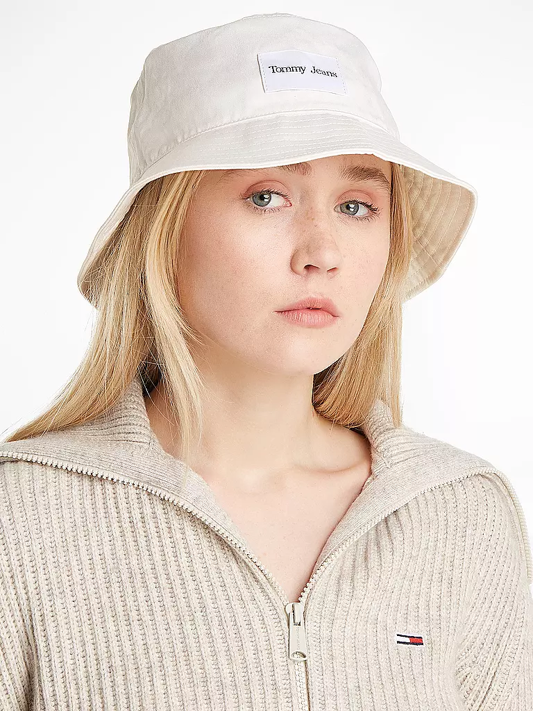 TOMMY JEANS | Fischerhut - Bucket Hat | creme