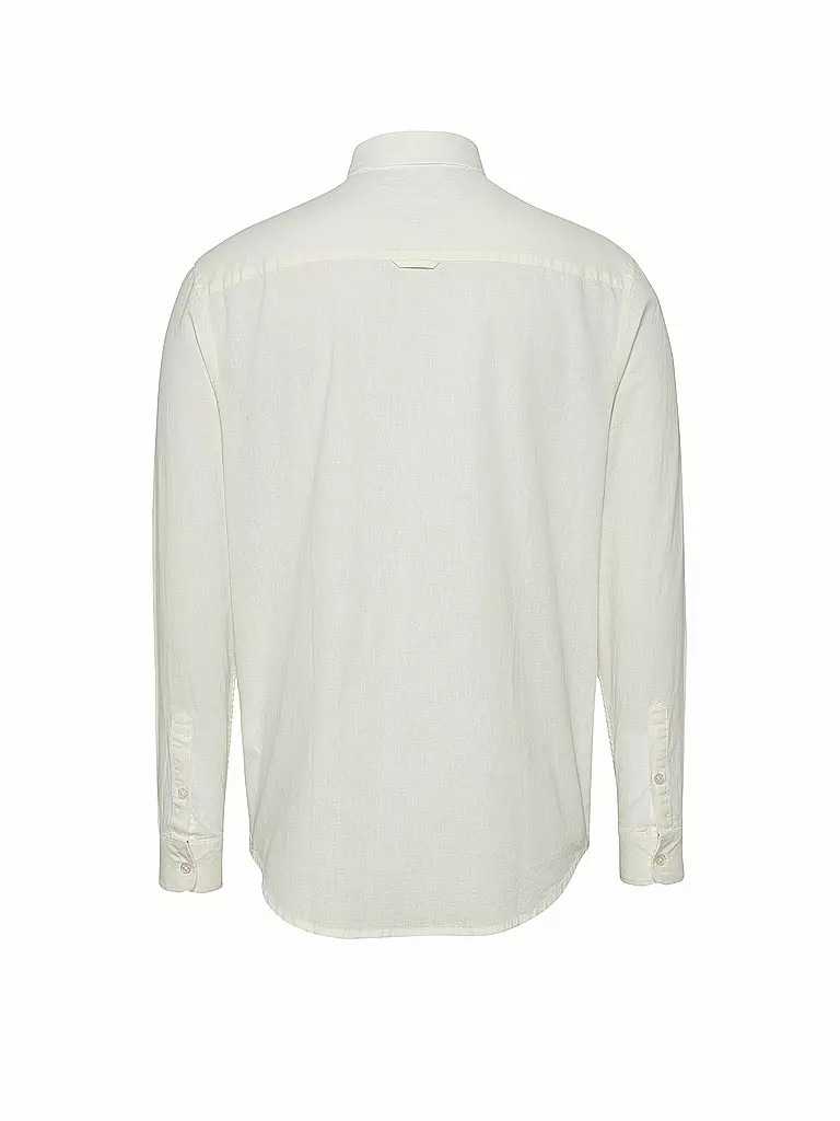 TOMMY JEANS | Hemd Regular Fit | weiss