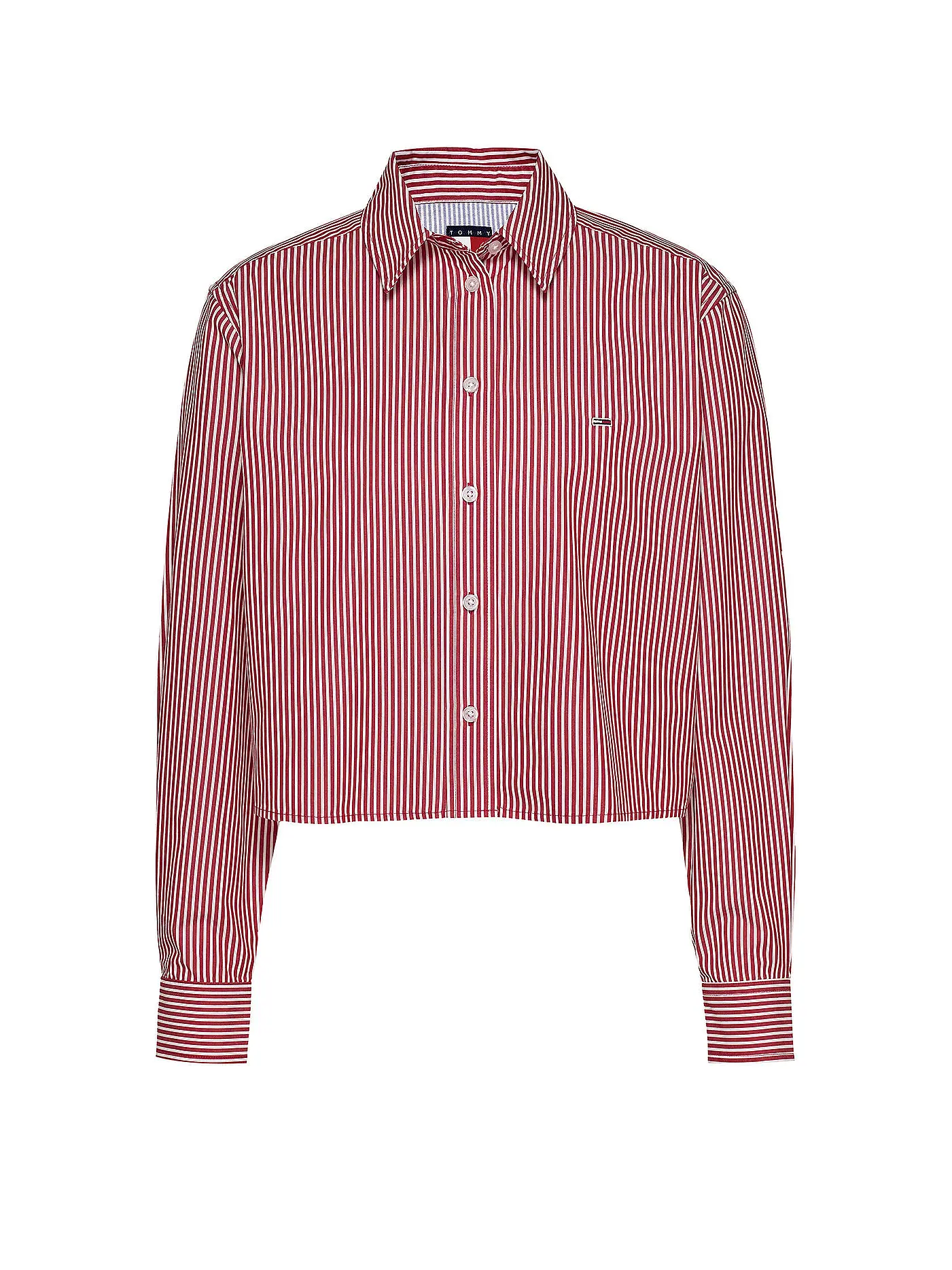 TOMMY JEANS | Hemdbluse  | rot