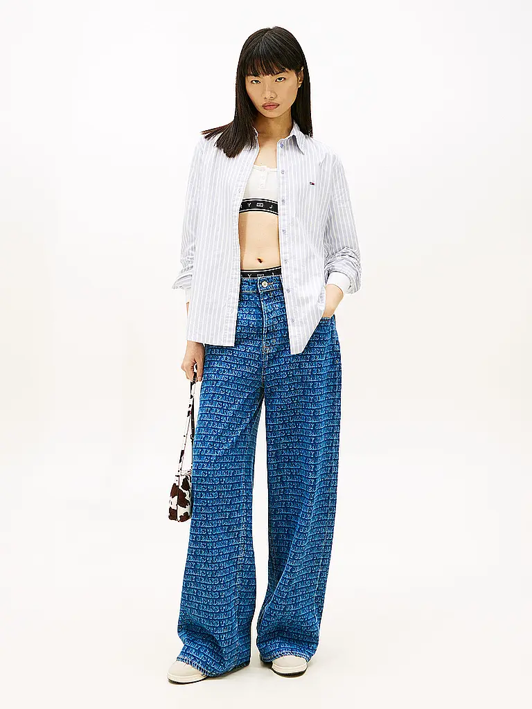 TOMMY JEANS | Hemdbluse  | Hellblau