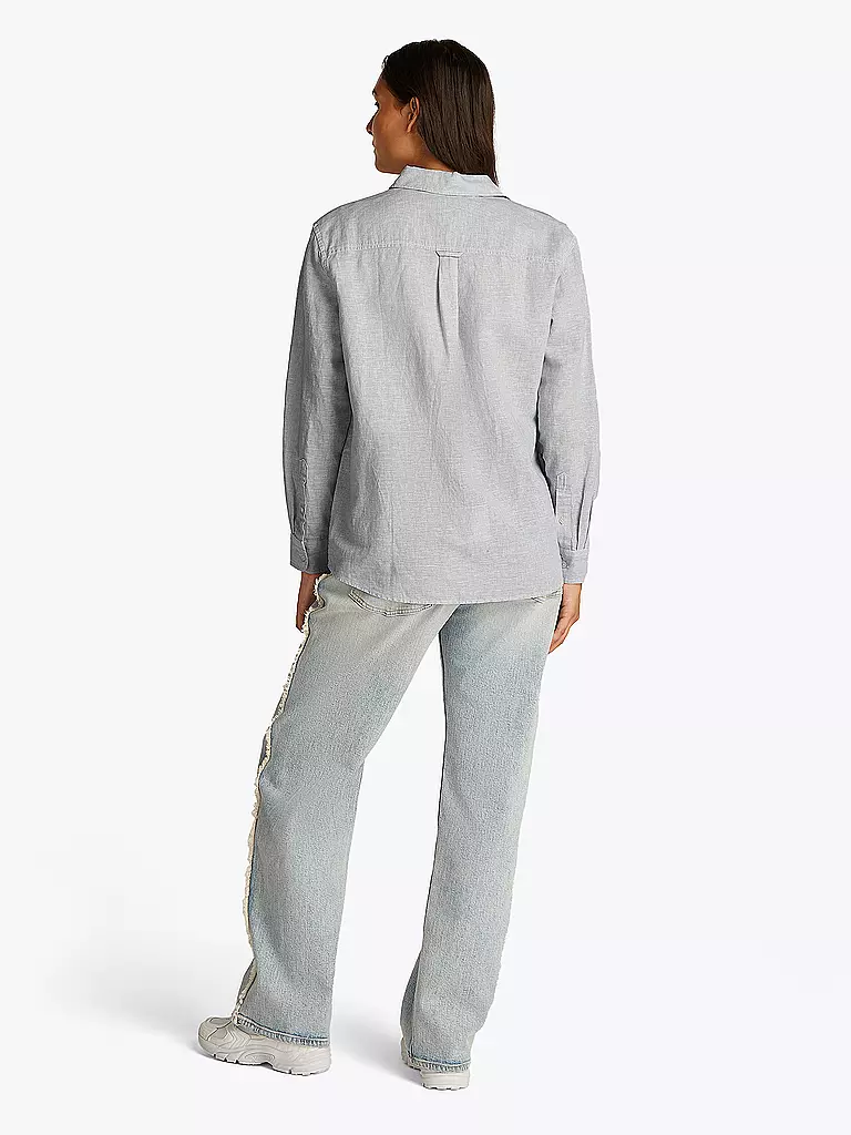 TOMMY JEANS | Hemdbluse | hellblau