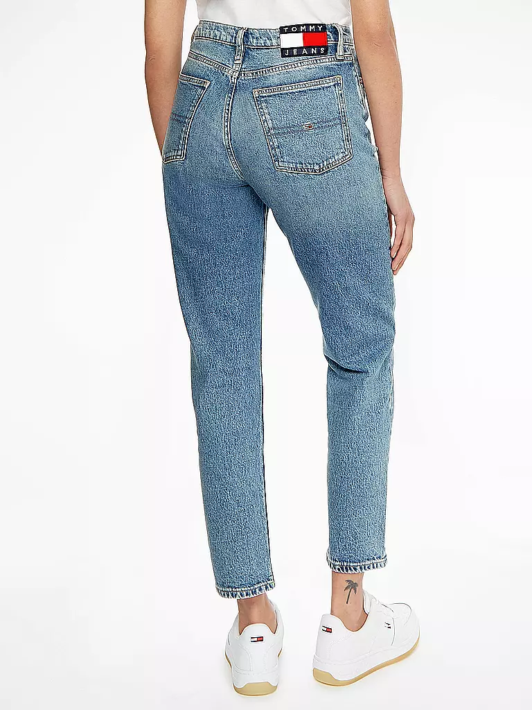 TOMMY JEANS | Highwaist Jeans Slim Fit IZZIE | hellblau